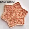 71TqQ5FUqIL._SL1185_ Snowflake Trinket Dish Cutter, Ring Dish Clay Cutter