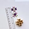 Quilted Clay Cutter and Stamp Set