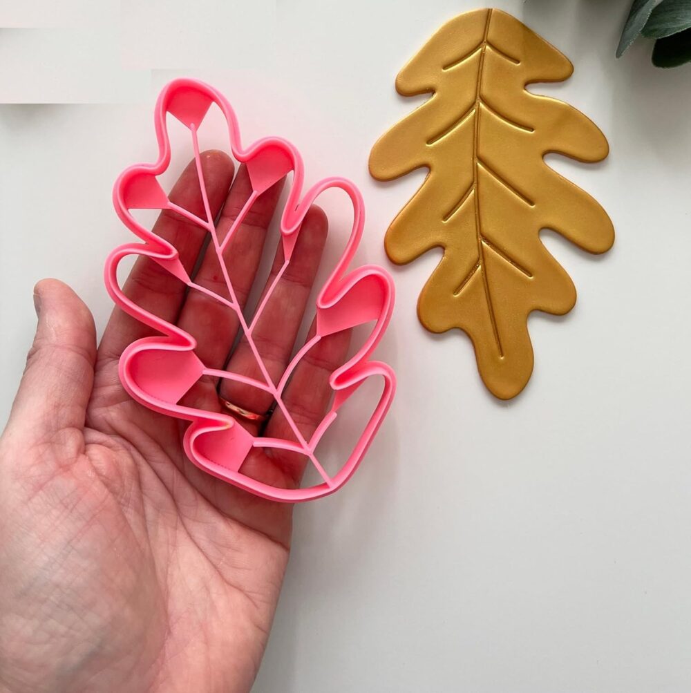 OAK LEAF Trinket Dish Cutter, Ring Dish Clay Cutter, JWELLERY Dish Clay Cutter