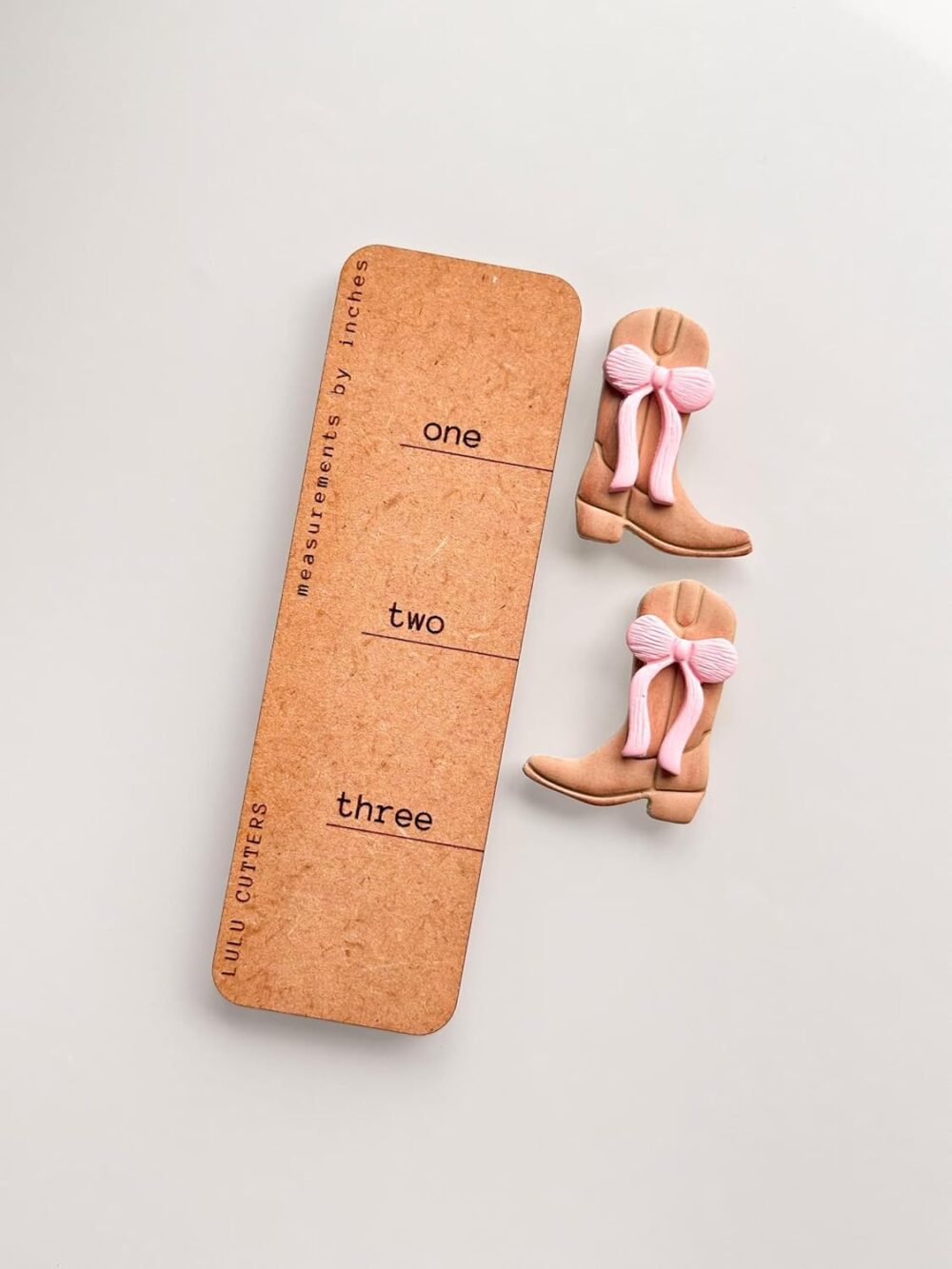 Polymer Clay Cutters, Cowboy Romance Boots Design
