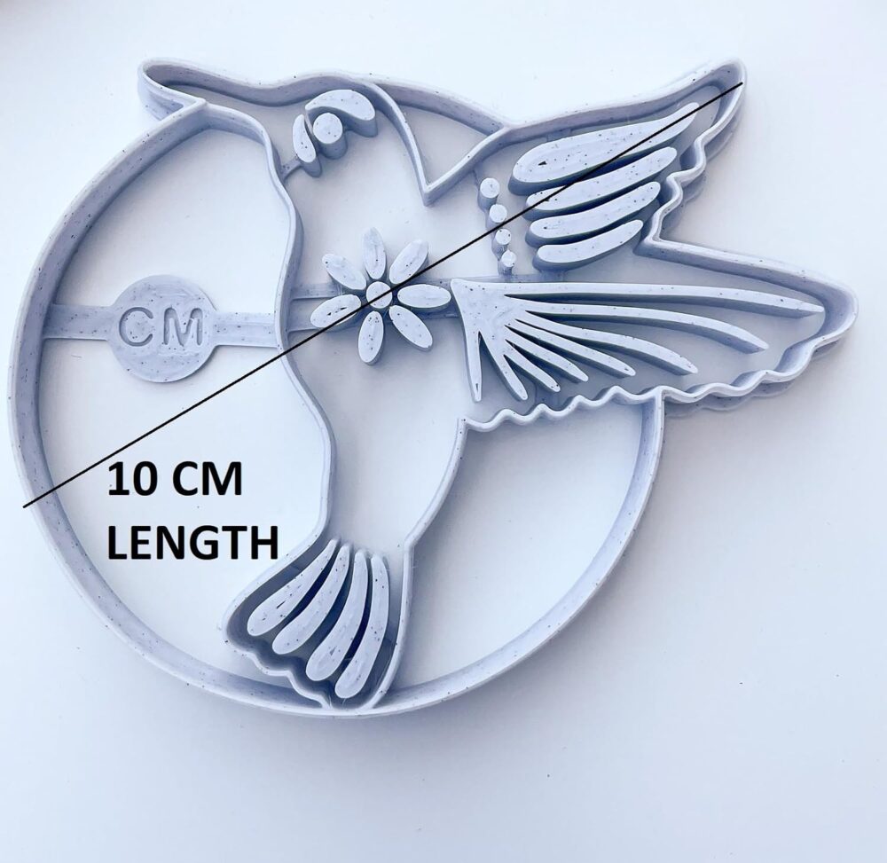Hummingbird Trinket Dish Clay Cutter, Ring Dish Clay Cutter, JWELLERY Dish Clay Cutter. Home Decor, Fridge Magnet, DIY KIT