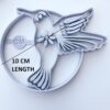 Hummingbird Trinket Dish Clay Cutter, Ring Dish Clay Cutter, JWELLERY Dish Clay Cutter. Home Decor, Fridge Magnet, DIY KIT