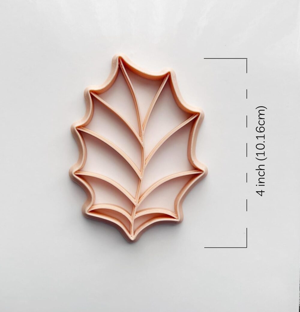 71fGD10bmWL._SL1500_ Christmas Holly Leaf Trinket Dish Clay Cutter, Ring Dish Clay Cutter, JWELLERY Dish Clay Cutter. Home Decor, Fridge Magnet, DIY KIT.