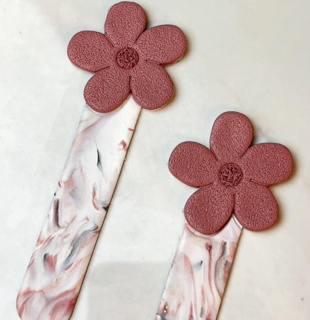 Bookmark Flower Clay Cutters
