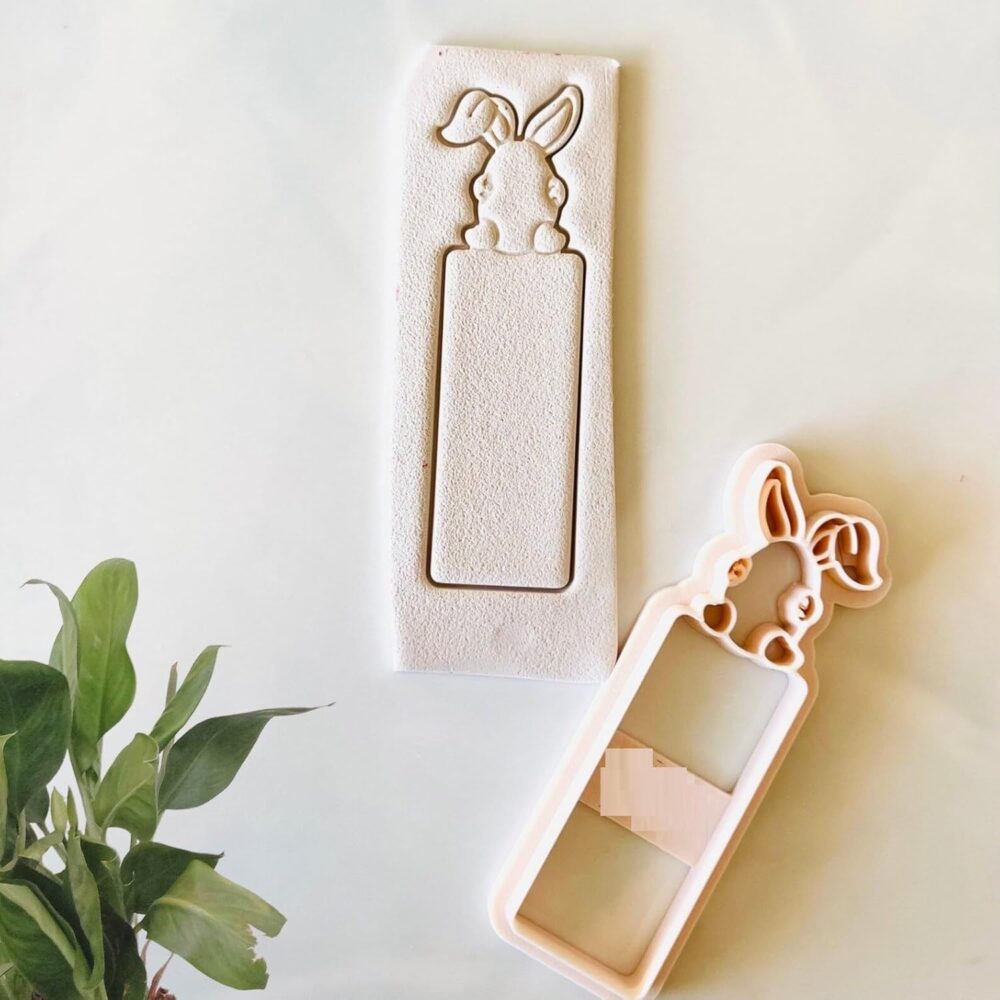 Bookmark Rabbit Clay Cutters