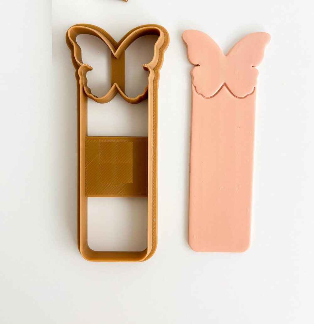 Bookmark Butterfly Top Clay Cutters