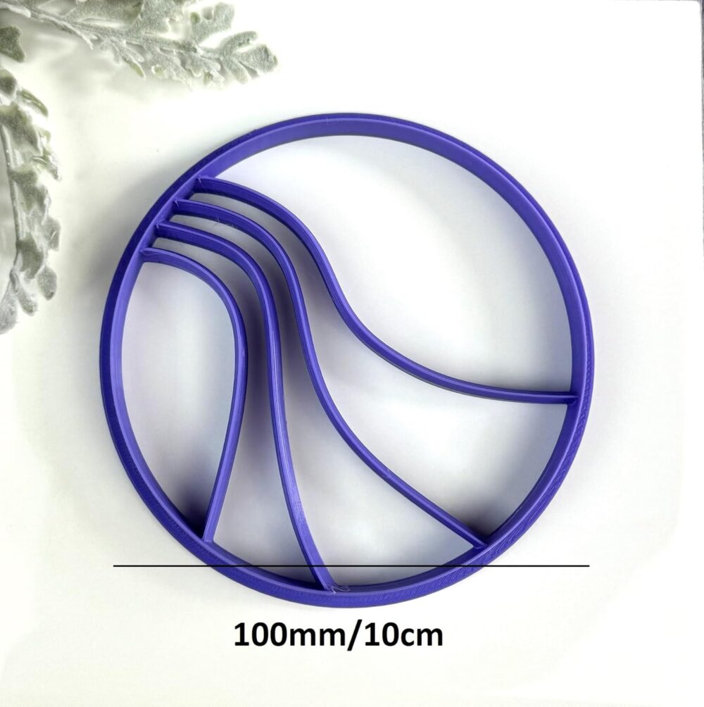 Trinket Dish Cutters, (Swirl Emboss Trinket Dish)