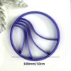 Trinket Dish Cutters, (Swirl Emboss Trinket Dish)