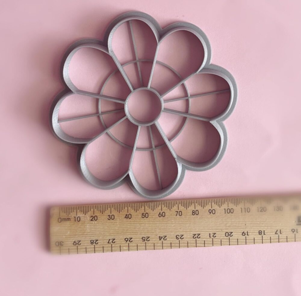Flower 8 Petals Trinket Dish Cutter, Ring Dish Clay Cutter