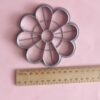 Flower 8 Petals Trinket Dish Cutter, Ring Dish Clay Cutter