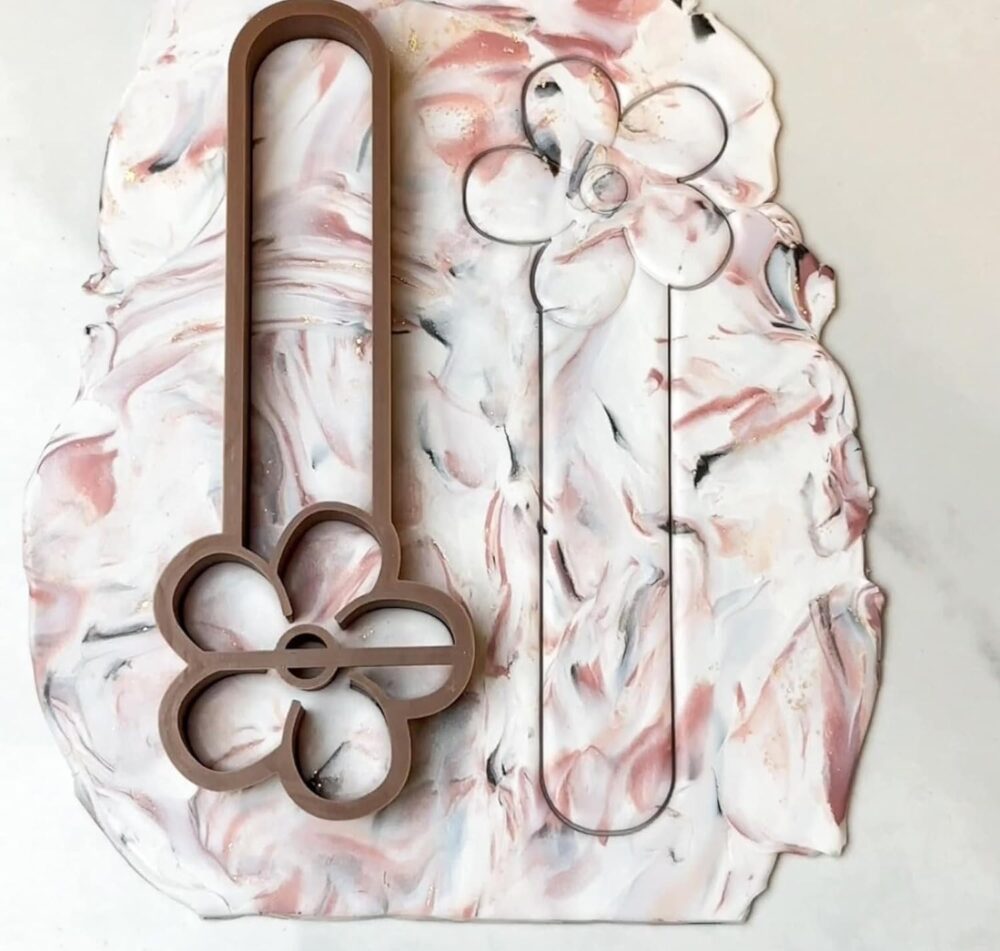 Bookmark Flower Clay Cutters