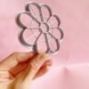 Flower 8 Petals Trinket Dish Cutter, Ring Dish Clay Cutter