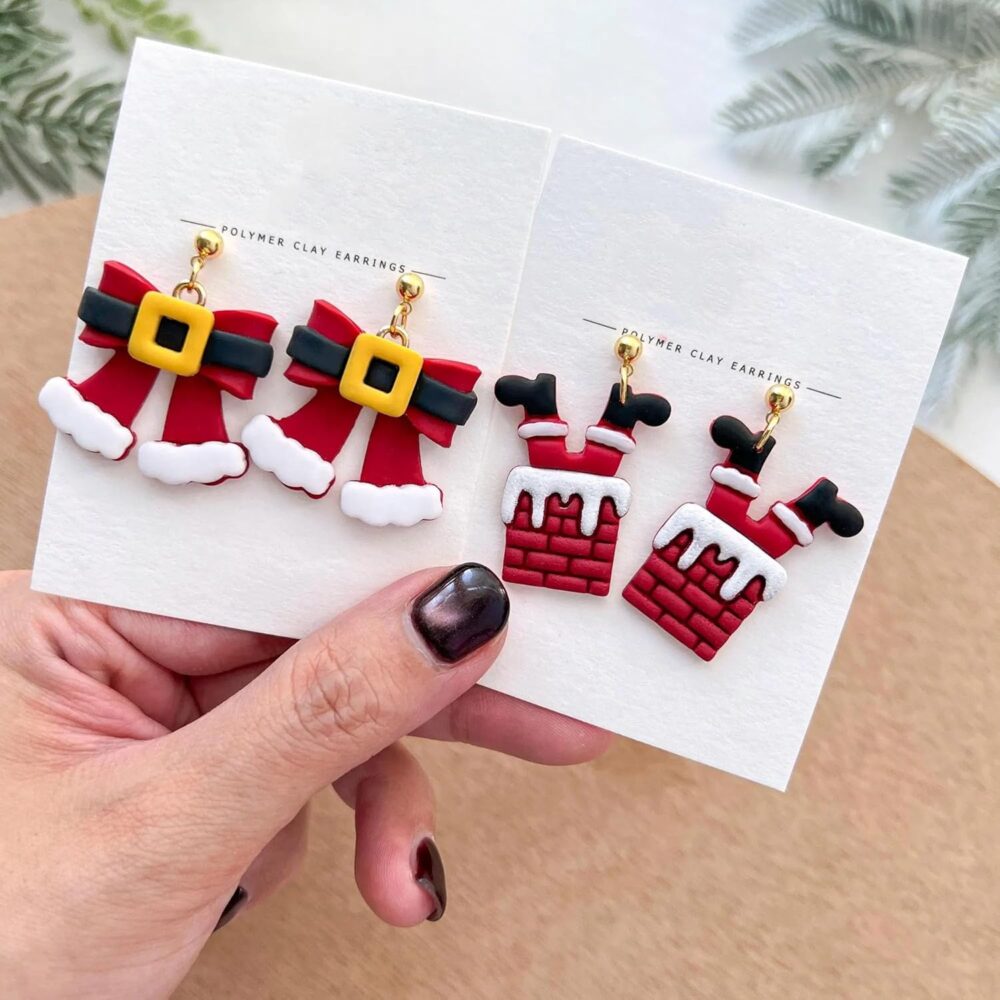 Christmas Polymer Clay Cutters Set