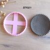 Polymer Clay Dish Cutter Set: Ideal for Ring Dishes and Trinket Plates,4 - Size 10Cm