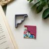 818HZJ0cavL._SL1500_ Polymer Clay Cutter, Corner Bookmark Polymer Clay Embossed Cutter Set, 12 Pieces, Easy to Use, All Season