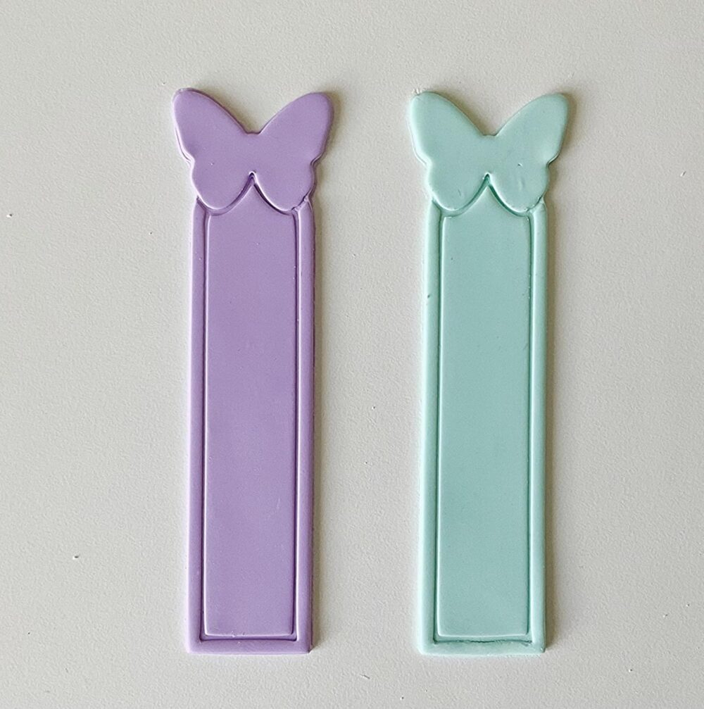 Bookmark Framed Butterfly Clay Cutters