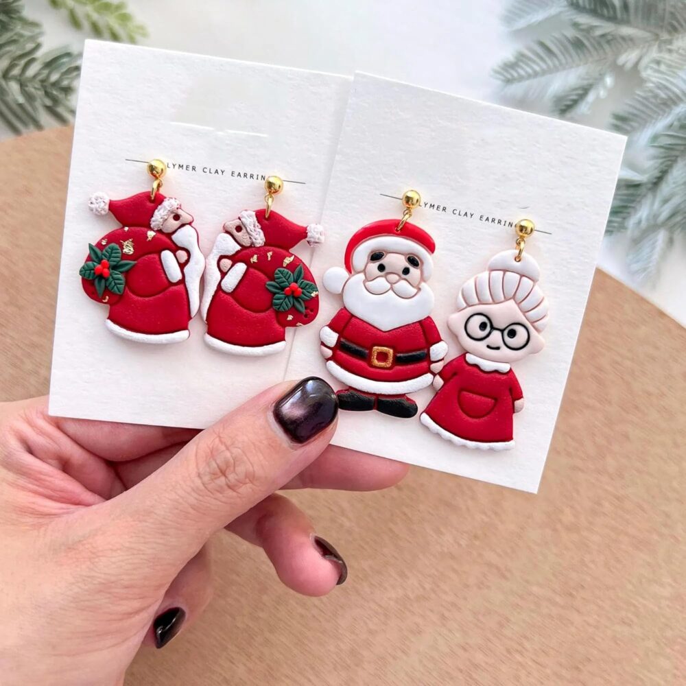 Christmas Polymer Clay Cutters Set