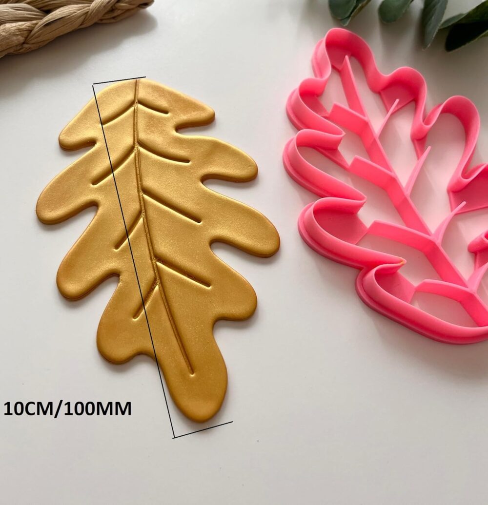 OAK LEAF Trinket Dish Cutter, Ring Dish Clay Cutter, JWELLERY Dish Clay Cutter