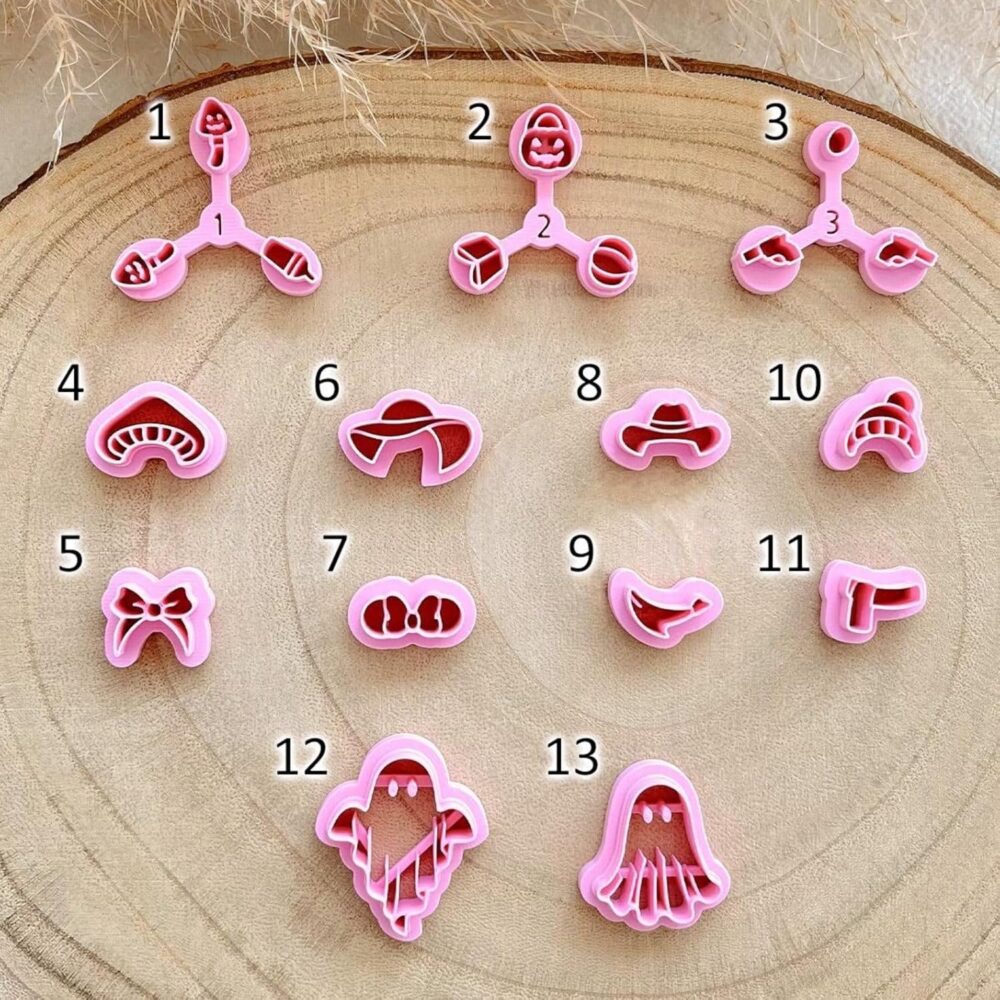 Christmas Clay Earrings Cutter Set for Crafts