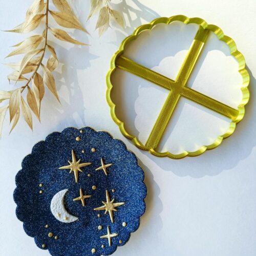Flower Shape Trinket Dish Cutter-Craft Tool,10Cm