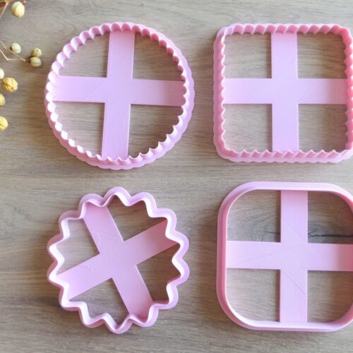 Polymer Clay Dish Cutter Set: Ideal for Ring Dishes and Trinket Plates,4 - Size 10Cm