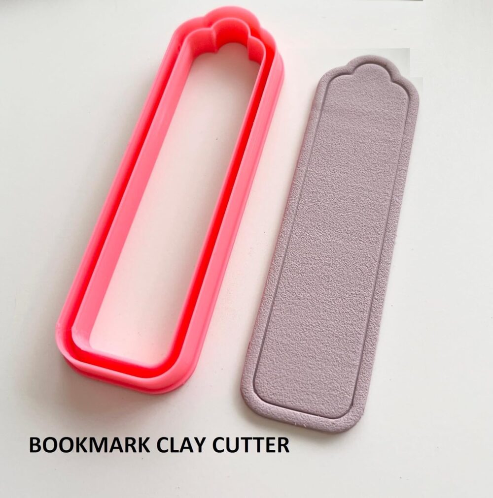Bookmark Clay Cutters, Framed Embossed Cutter