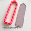 Bookmark Clay Cutters, Framed Embossed Cutter