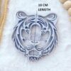 81PxPNpVZHL._SL1500_ Tiger Trinket Dish Clay Cutter, Ring Dish Clay Cutter, JWELLERY Dish Clay Cutter. Home Decor, Fridge Magnet, DIY KIT