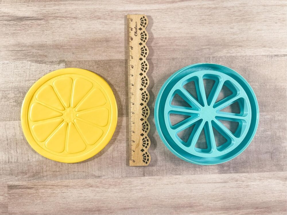 Polymer Clay Cutters, Cute Citrus Trinket Dish Cutter, Must-Have Basics, Clay Tools for Makers, Polymer Clay Jewelry, Size 10Cm