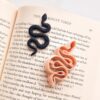 Snake Design Bookmark Cutters and Cookie Cutter, Size 6.5Cm, Color May Vary