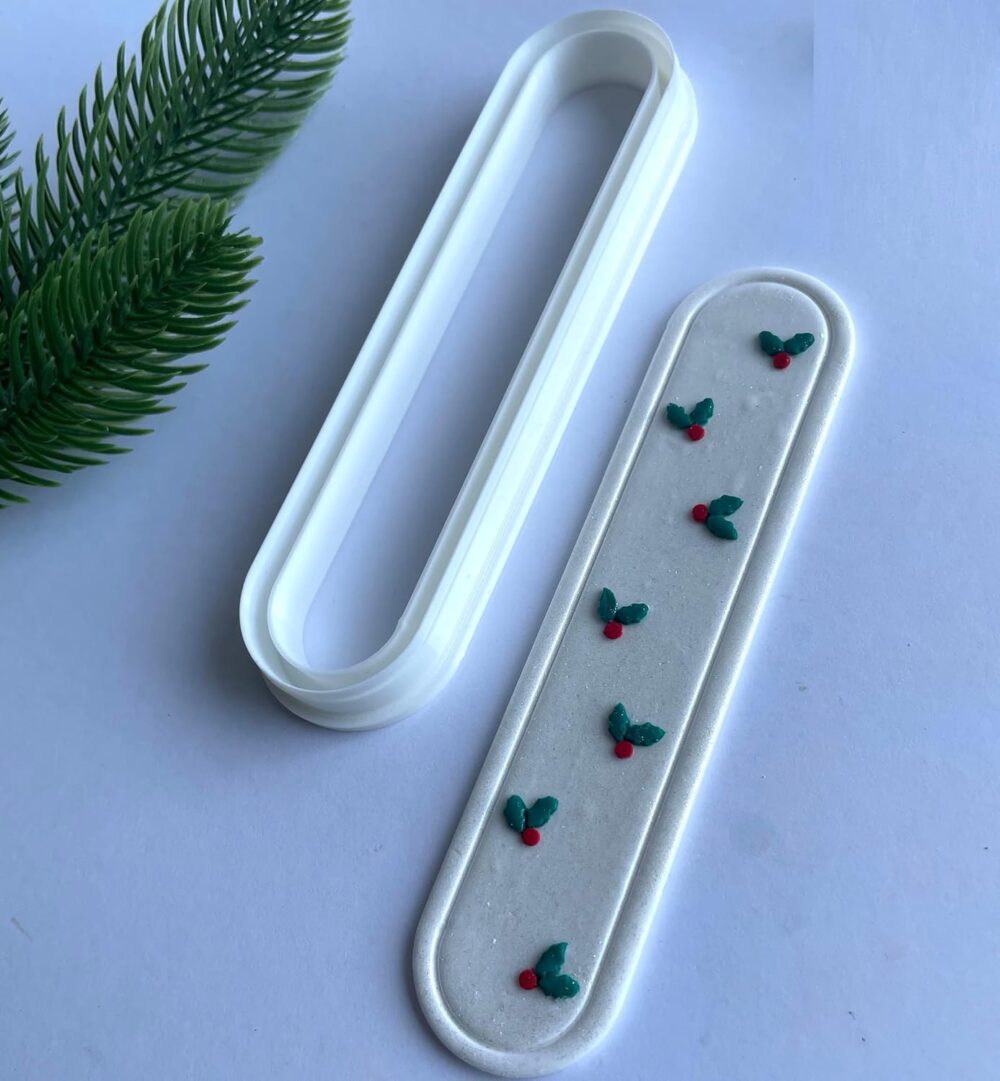 Bookmark Framed Slot Clay Cutters