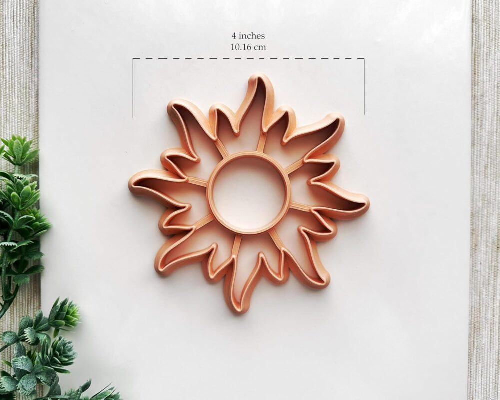 Sun Trinket Dish Clay Cutter -Size 10Cm
