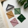 81ScAB-UzML._SL1500_ Polymer Clay Cutter, Corner Bookmark Polymer Clay Embossed Cutter Set, 12 Pieces, Easy to Use, All Season