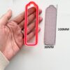 Bookmark Clay Cutters, Framed Embossed Cutter