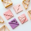 3D ORIGINS Corner Bookmark Clay Cutter, Polymer Clay, 2 Piece Set, 10x10x2.5 Centimeters, Adult Craft Supplies
