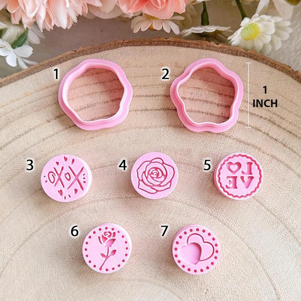 Valentines Day Clay Cutters