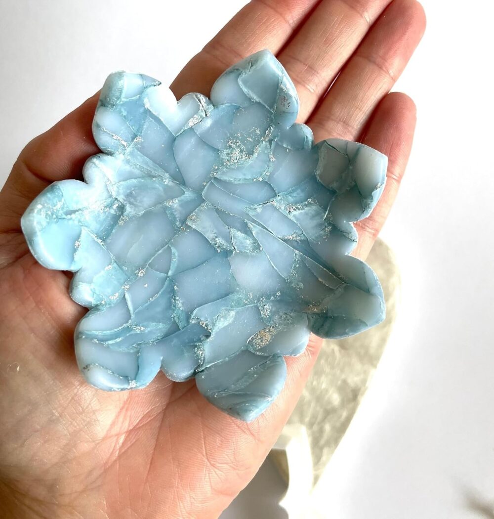 81VshU-orPL._SL1500_ Snowflake 3 Trinket Dish Clay Cutter, Ring Dish Clay Cutter, JWELLERY Dish Clay Cutter. Home Decor, Fridge Magnet, DIY KIT