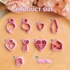 Valentine's Day Polymer Clay Cutters Set