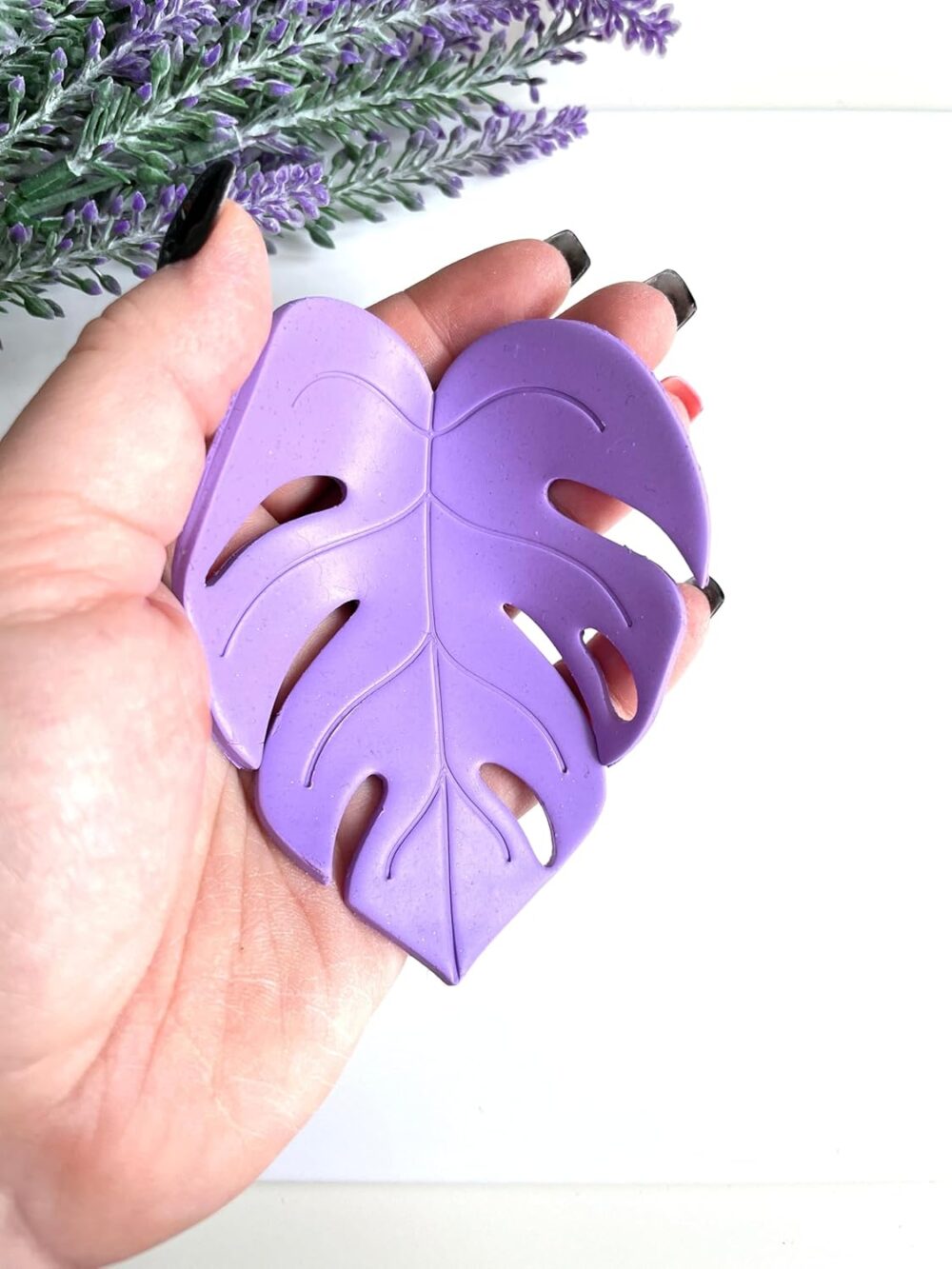Trinket Dish Monstera Clay Cutter, Jewellery Tool-10Cm Monstera
