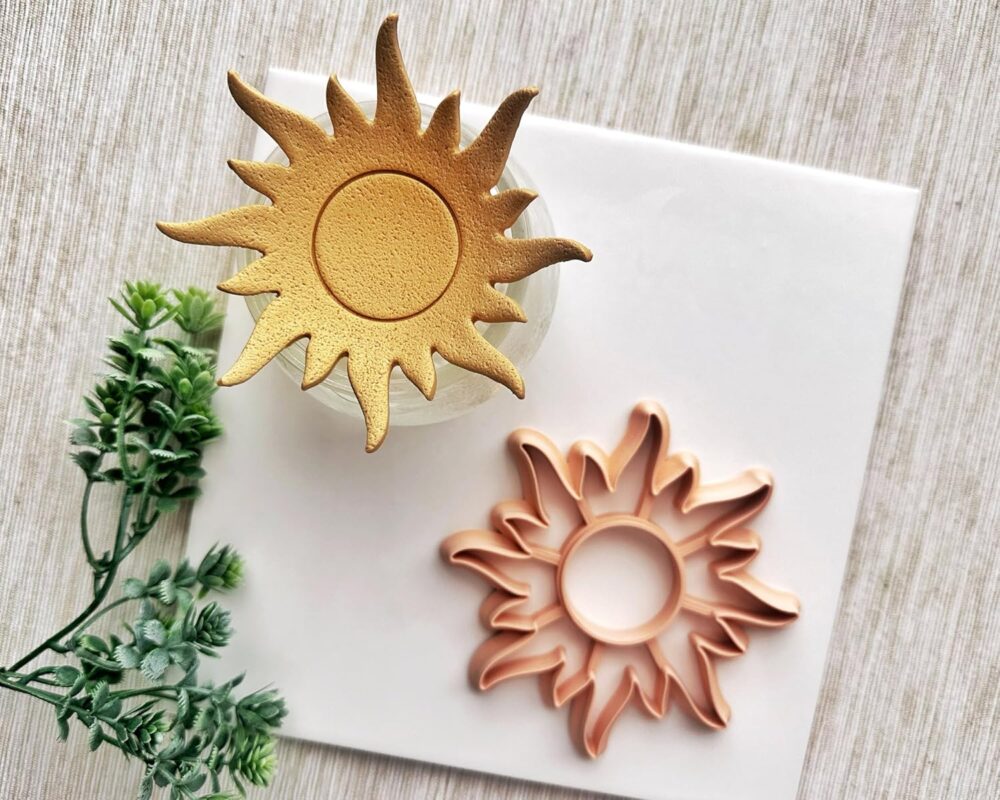 Sun Trinket Dish Clay Cutter -Size 10Cm