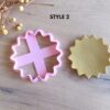 Polymer Clay Dish Cutter Set: Ideal for Ring Dishes and Trinket Plates,4 - Size 10Cm