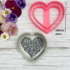 Trinket Dish Cutters, (Heart Embossed Trinket Dish)