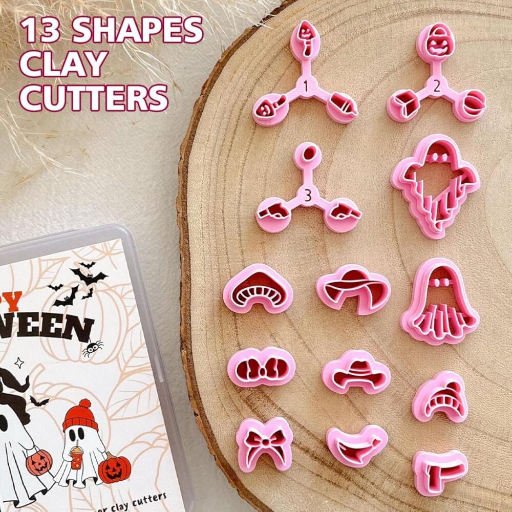 Christmas Clay Earrings Cutter Set for Crafts