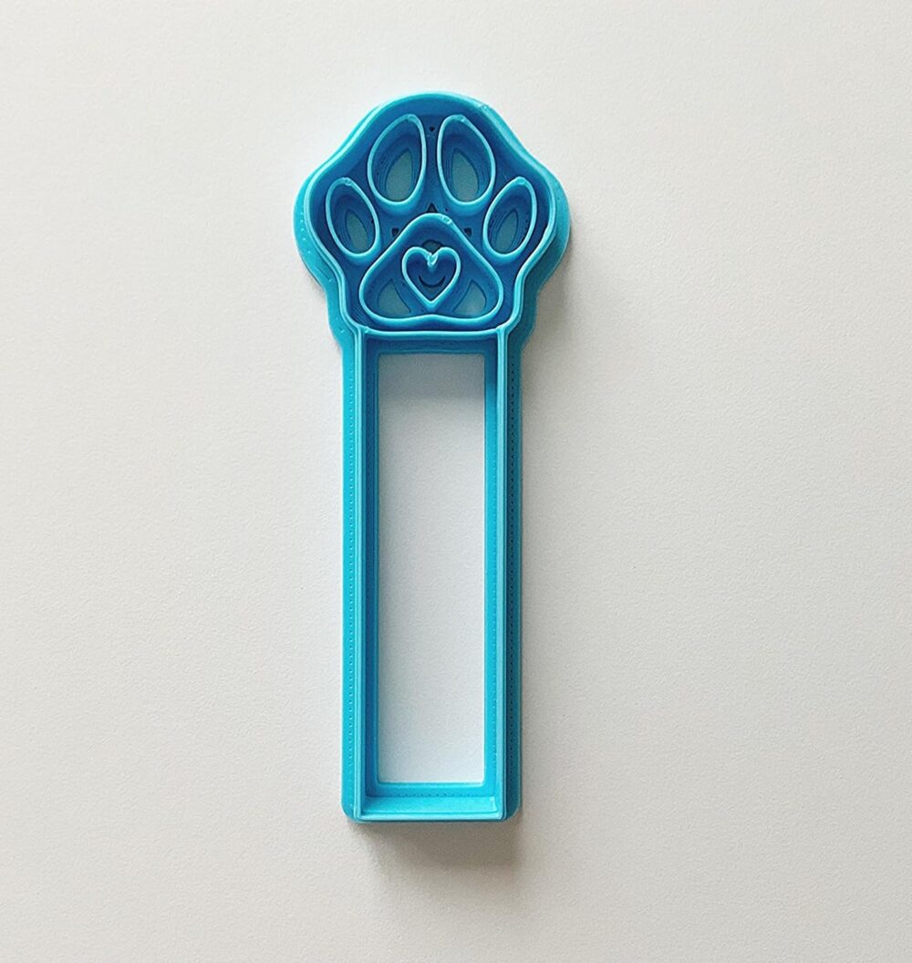 Bookmark Dog PAW Clay Cutters
