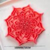 Mandala 2 Trinket Dish Clay Cutter, Ring Dish Clay Cutter, JWELLERY Dish Clay Cutter