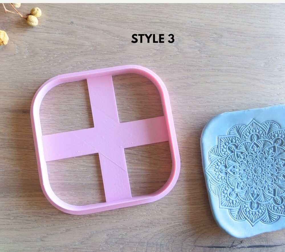 Polymer Clay Dish Cutter Set: Ideal for Ring Dishes and Trinket Plates,4 - Size 10Cm