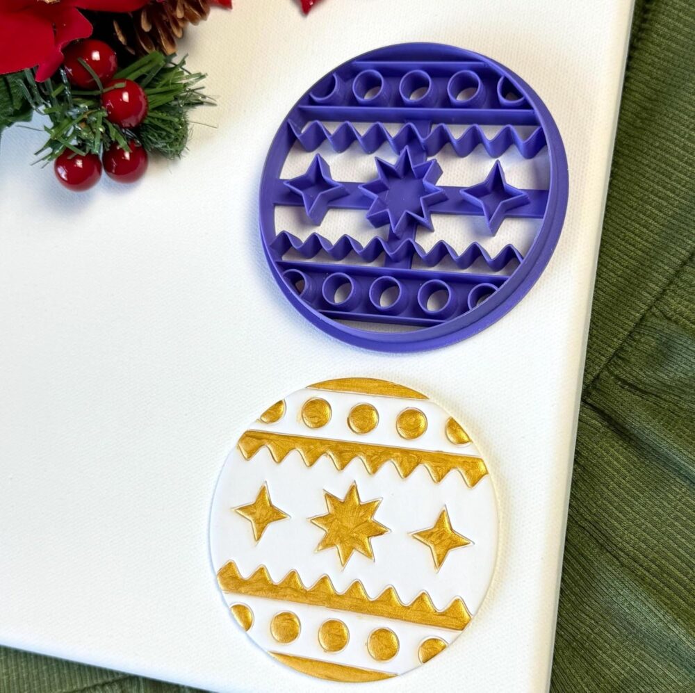 Christmas Bauble Ornament Trinket Dish Clay Cutter, Ring Dish Clay Cutter, JWELLERY Dish Clay Cutter. Home Decor, Fridge Magnet, DIY KIT