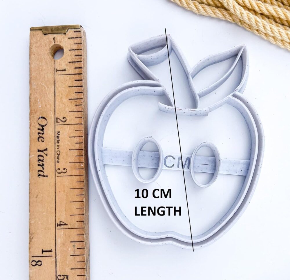 81pIRx6K3rL._SL1500_ Apple Trinket Dish Clay Cutter, Ring Dish Clay Cutter, JWELLERY Dish Clay Cutter. Home Decor, Fridge Magnet, DIY KIT