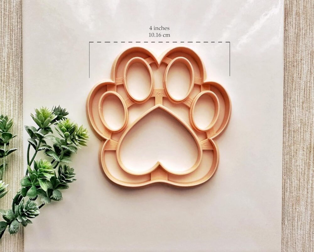 Dog PAW Trinket Dish Cutter, Ring Dish Clay Cutter, JWELLERY Dish Clay Cutter