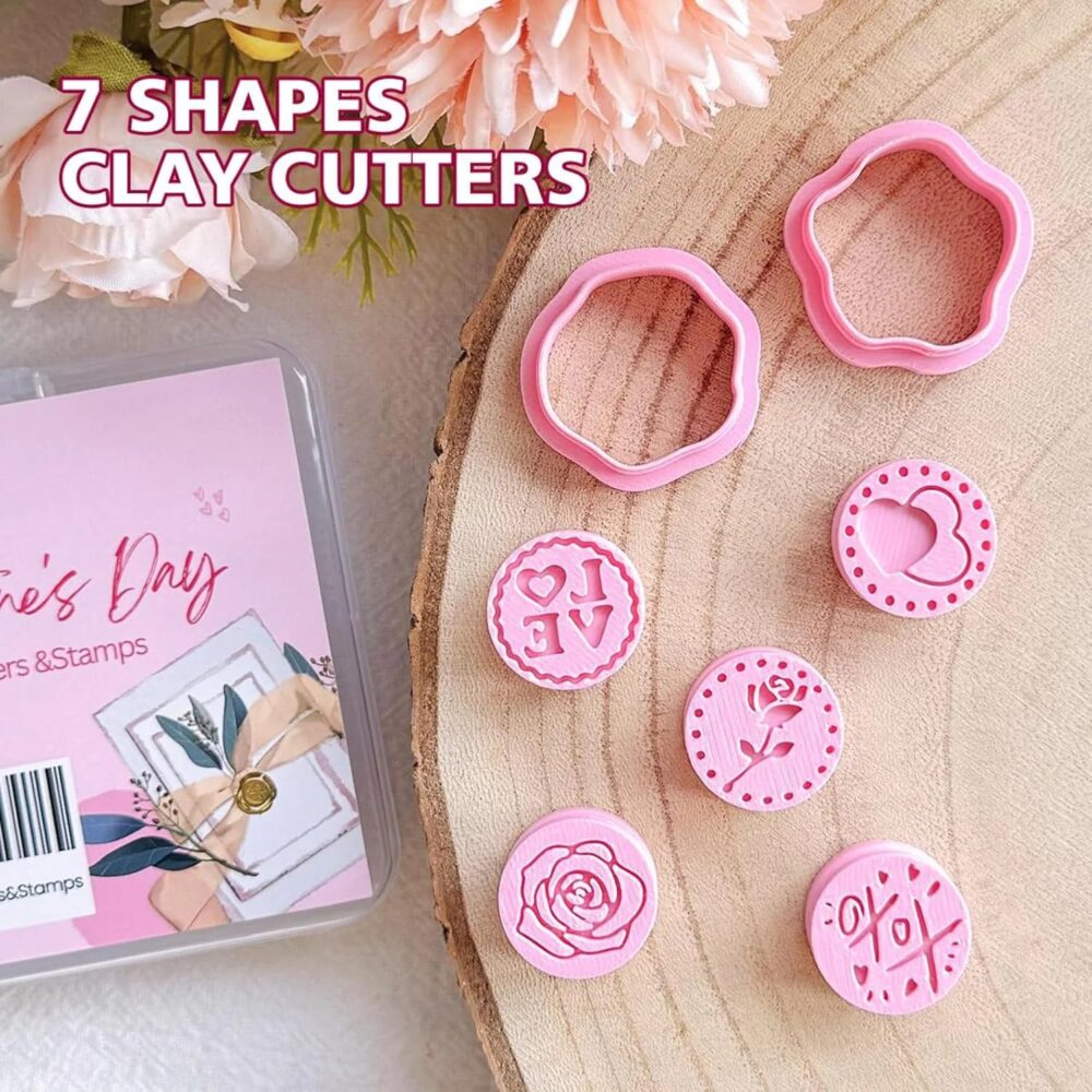 Valentines Day Clay Cutters
